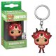 Key Chain: Fortnite - Tricera Ops Pocket Pop Vinyl