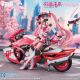 Vocaloid: Sakura Hatsune Miku Sonic Boom Motorcycle Model Kit Figure <font class=''item-notice''>[<b>Street Date</b>: 3/22/2027]</font>
